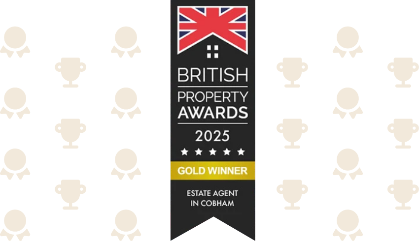 Proud to be an award-winning estate agent in Cobham